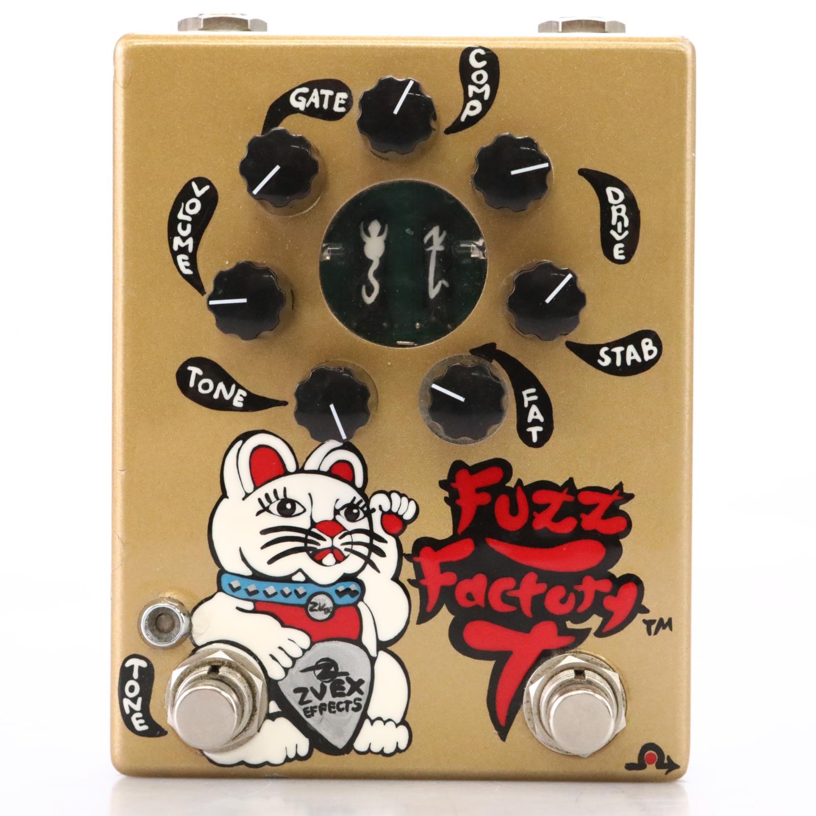 2015 Zvex Fuzz Factory 7 Limited Gold Edition Fuzz Guitar Effects Pedal #50320