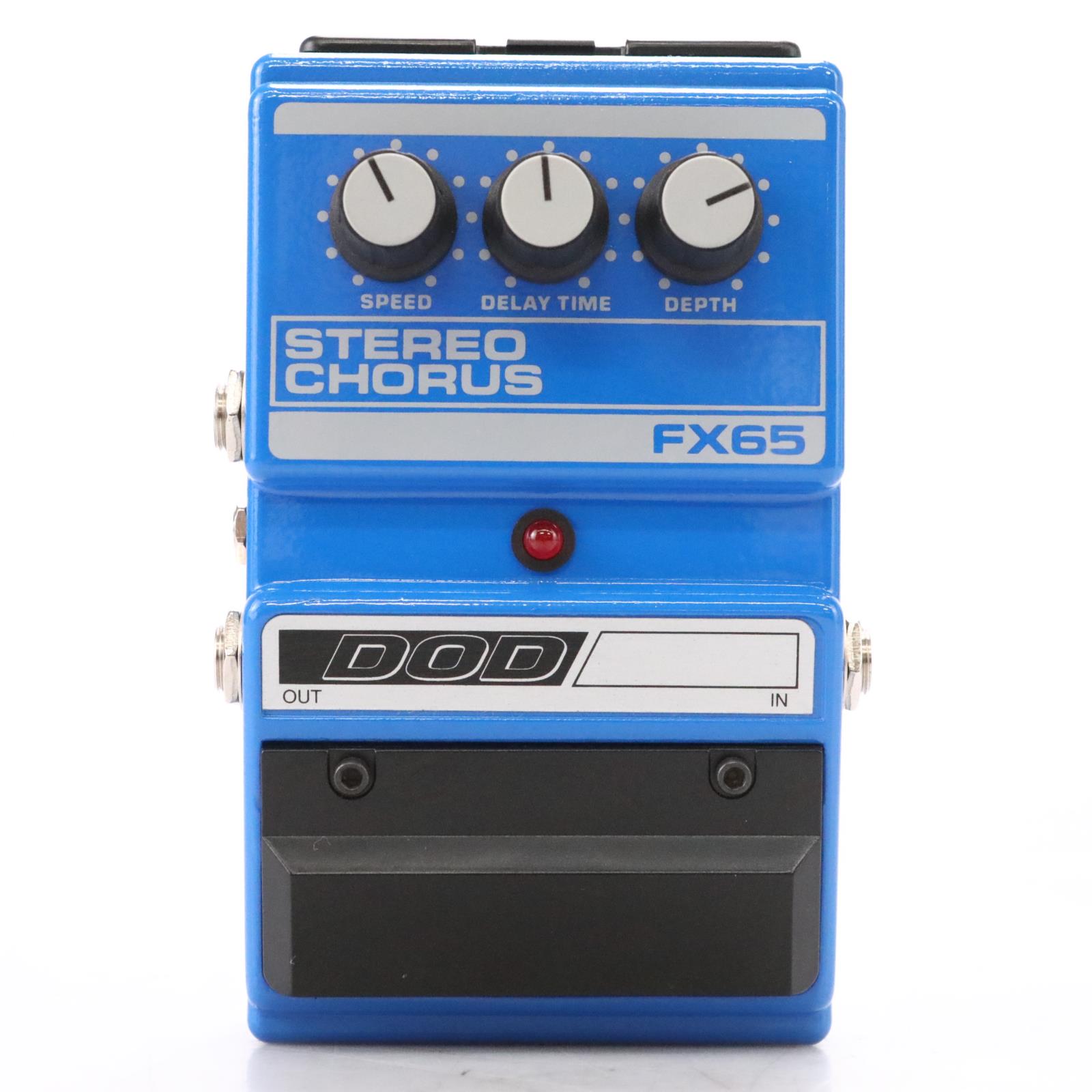 DOD FX65 Stereo Chorus Guitar Effects Pedal w/ Original Box #50321