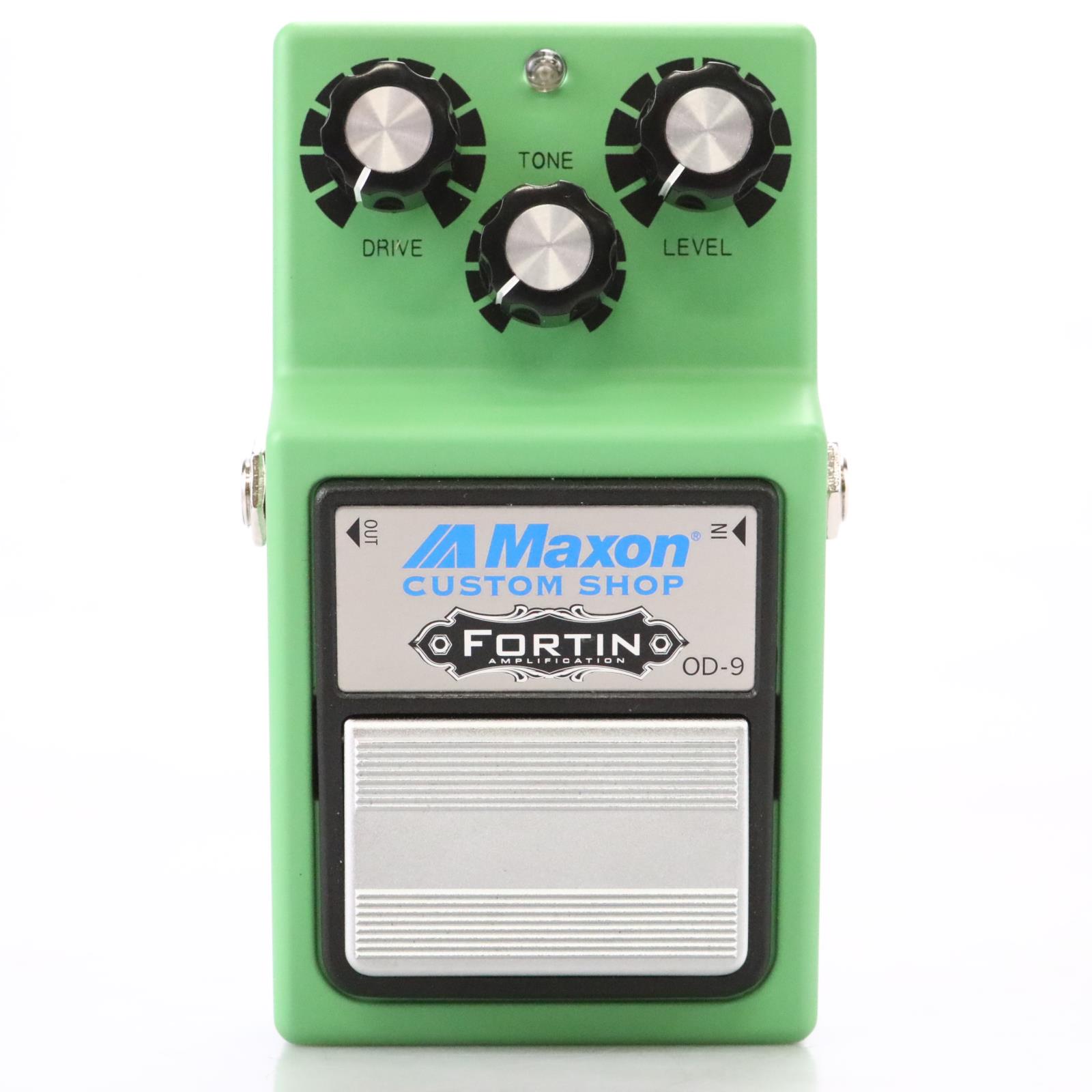 Maxon OD-9 Fortin Modded FAOD-9 Overdrive Guitar Effects Pedal #50323