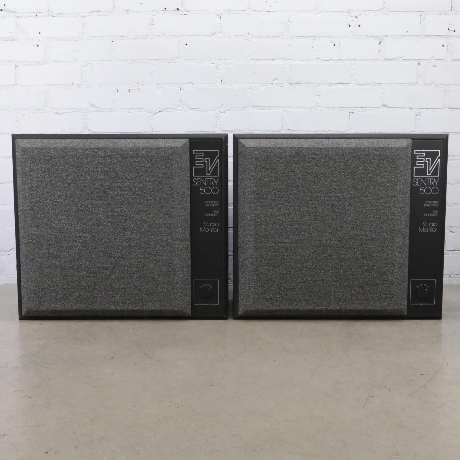 Electro-Voice Sentry 500 Passive 2-Way Studio Monitor Speakers Pair #50558