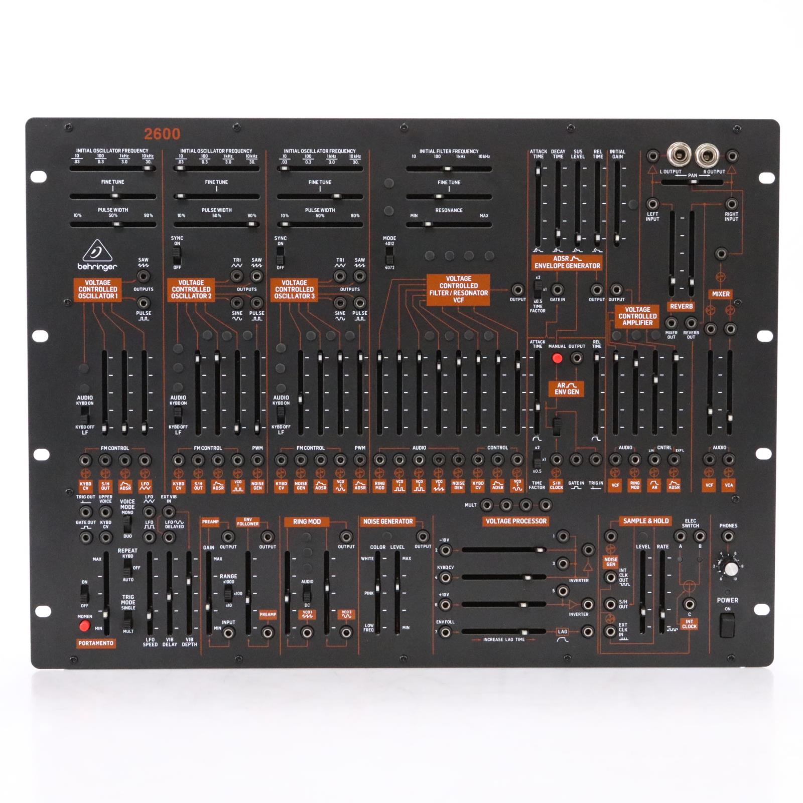 Behringer 2600 3-Oscillator Analog Semi-Modular Synthesizer #50670