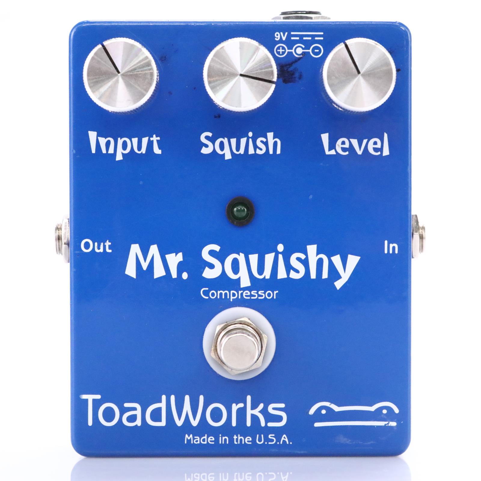 ToadWorks Mr. Squishy Analog Compression Guitar Effects Pedal w/ Box #50791