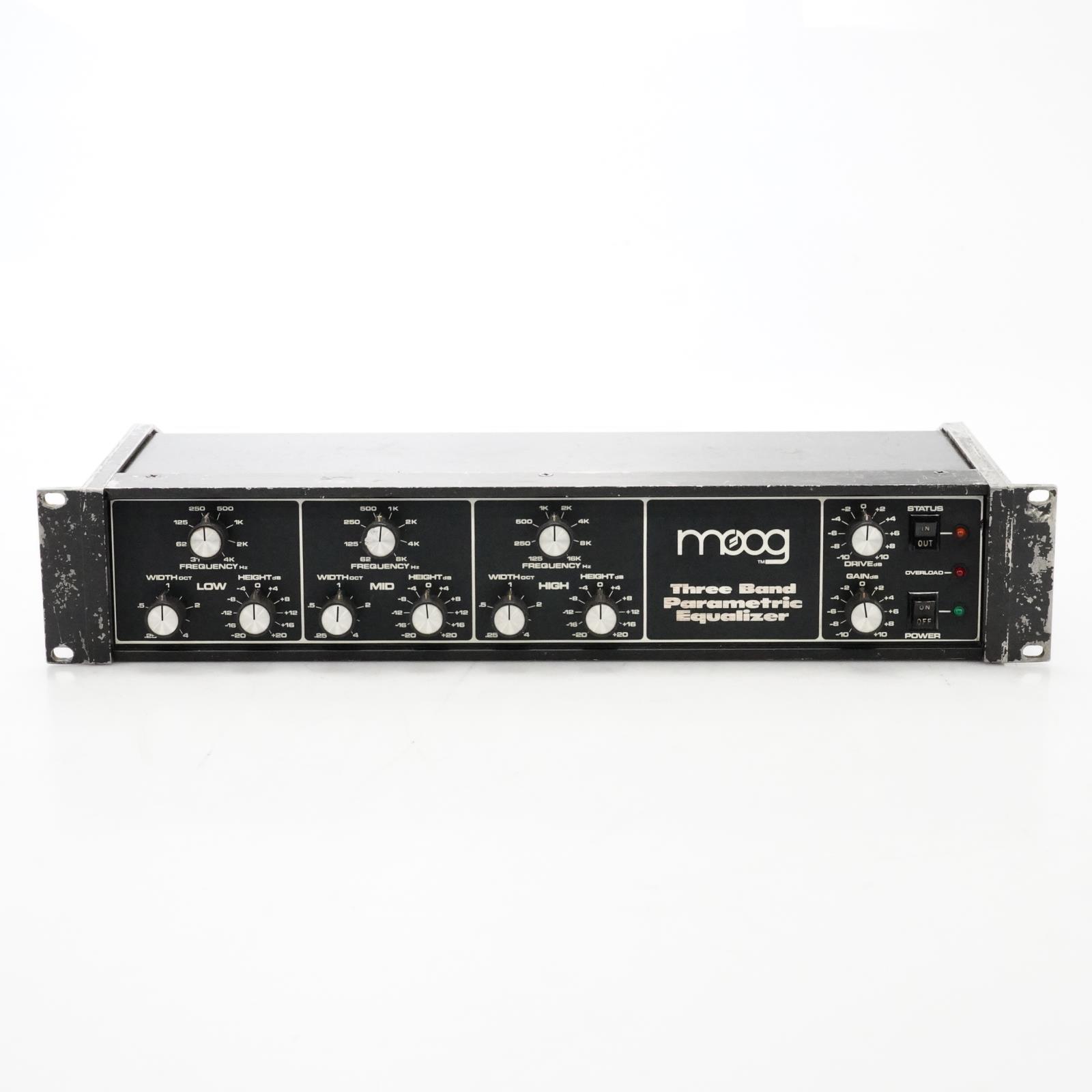 Moog MKPE Three Band Parametric Equalizer Signal Processor #51604