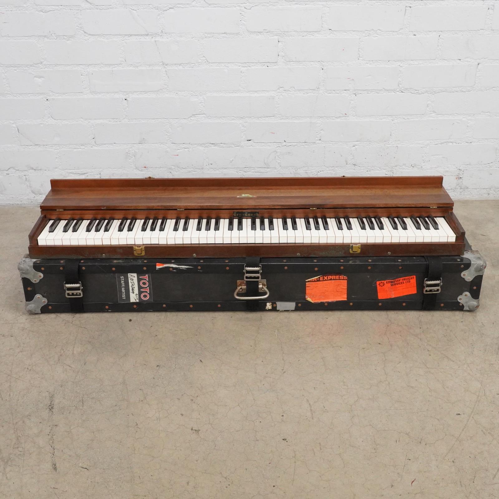 Pratt Read & Co. Tru-Touch Practice Piano Keyboard Owned by Toto #52341